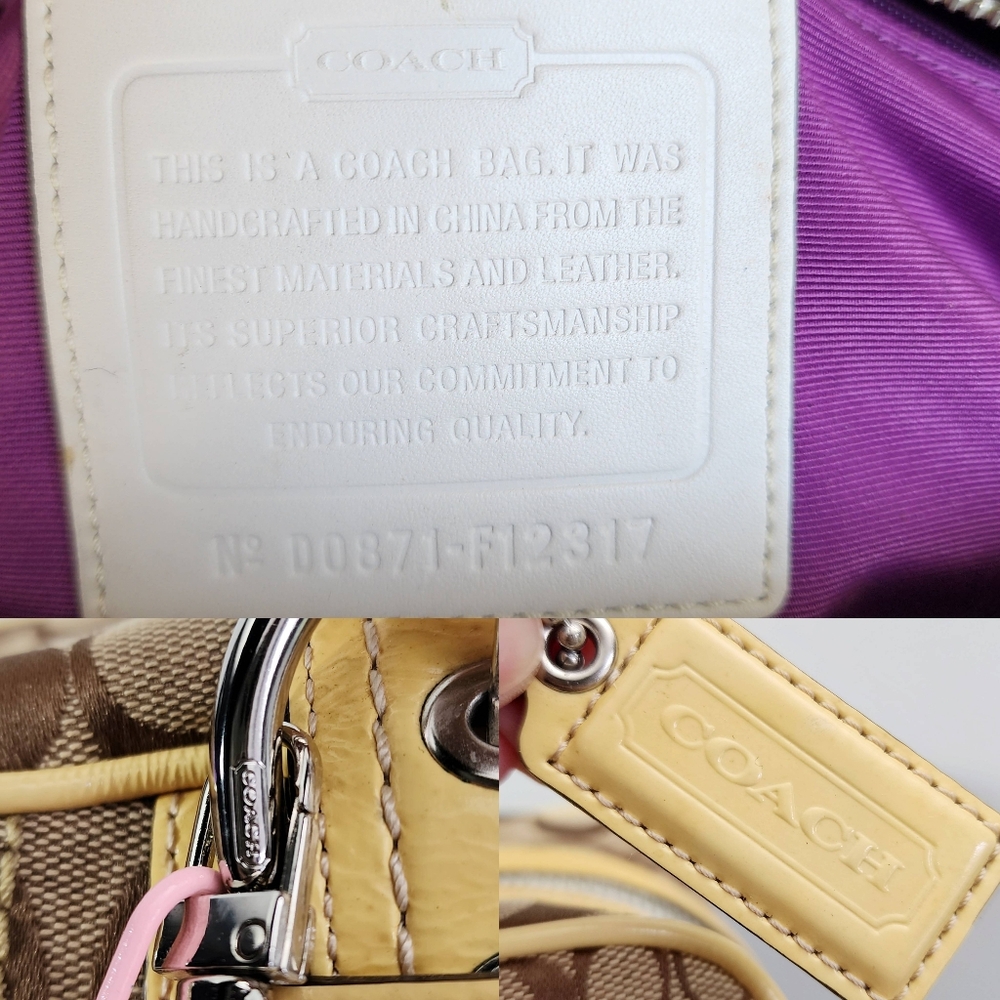 🆂🅾🅻🅳 Rare Coach Y2k Shoulder Bag - Picture 5 of 16